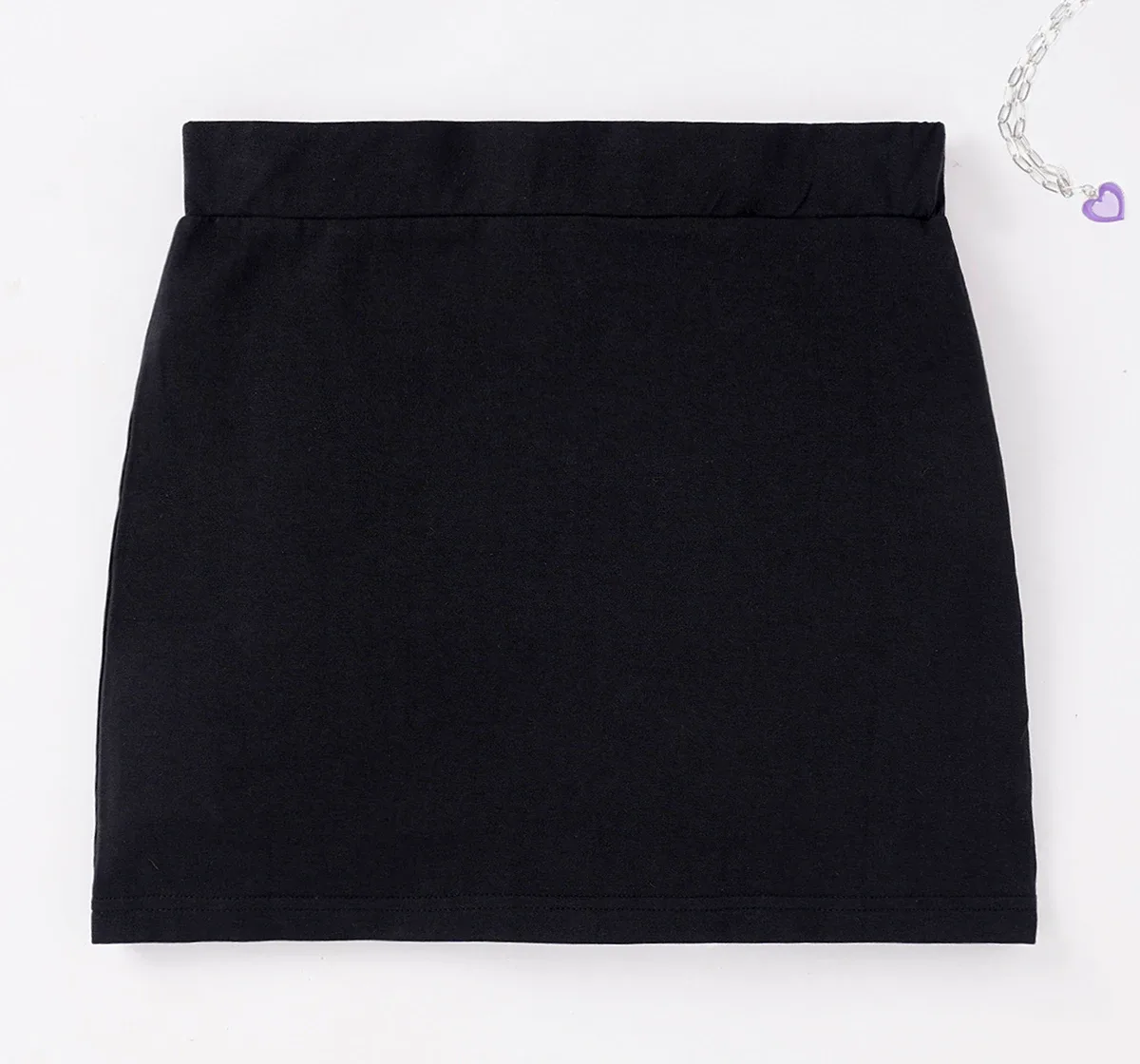 Girls Knit Short Skirt