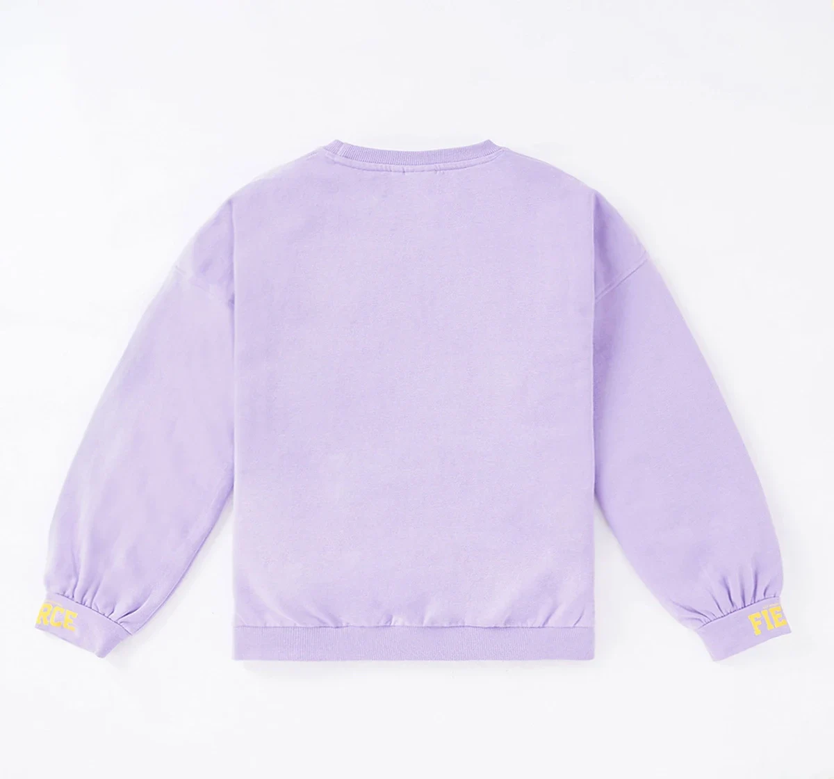 Girls Oversized Sweatshirt With Print