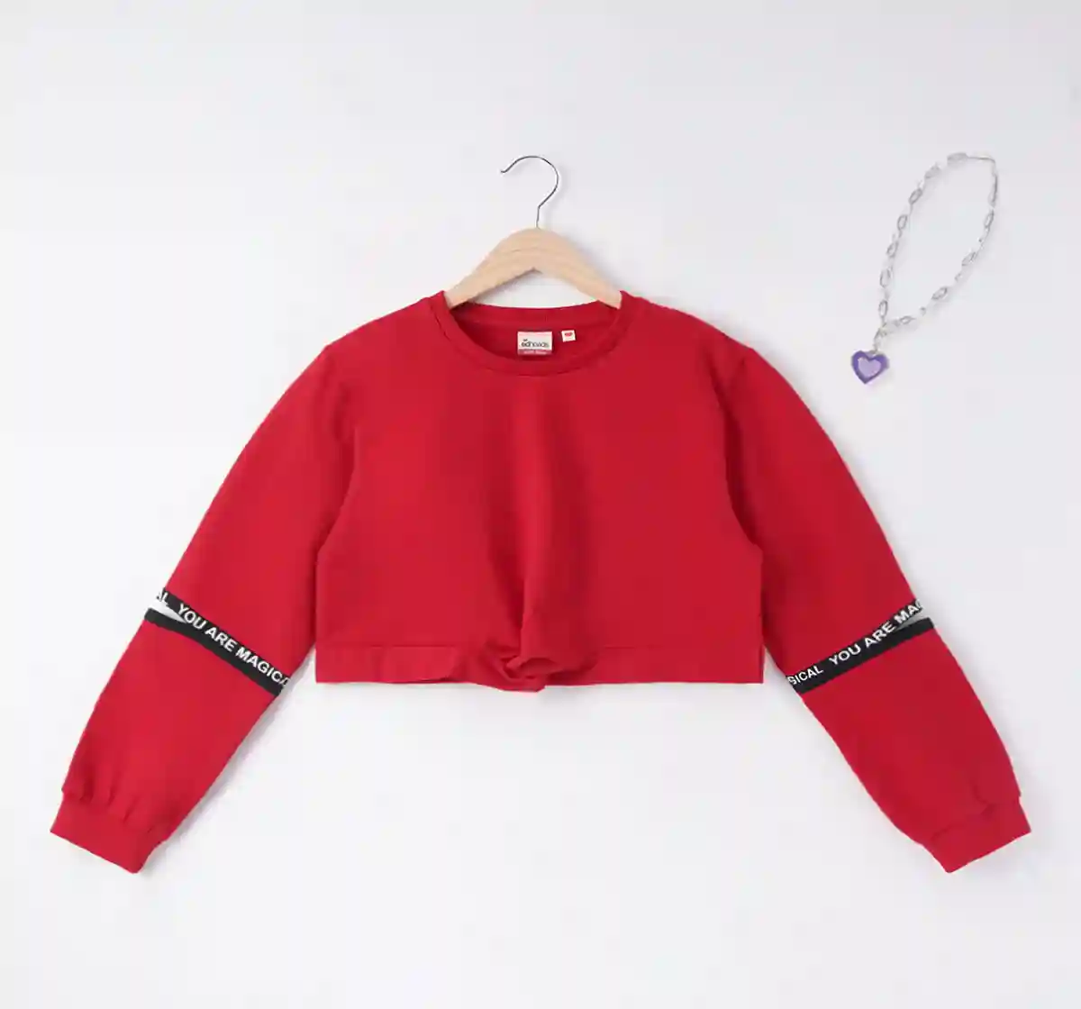 Girls Full Sleeves Sweatshirt