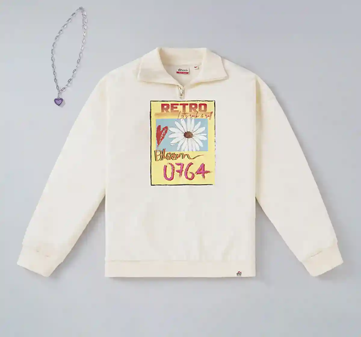 Girls Sweatshirt With Print