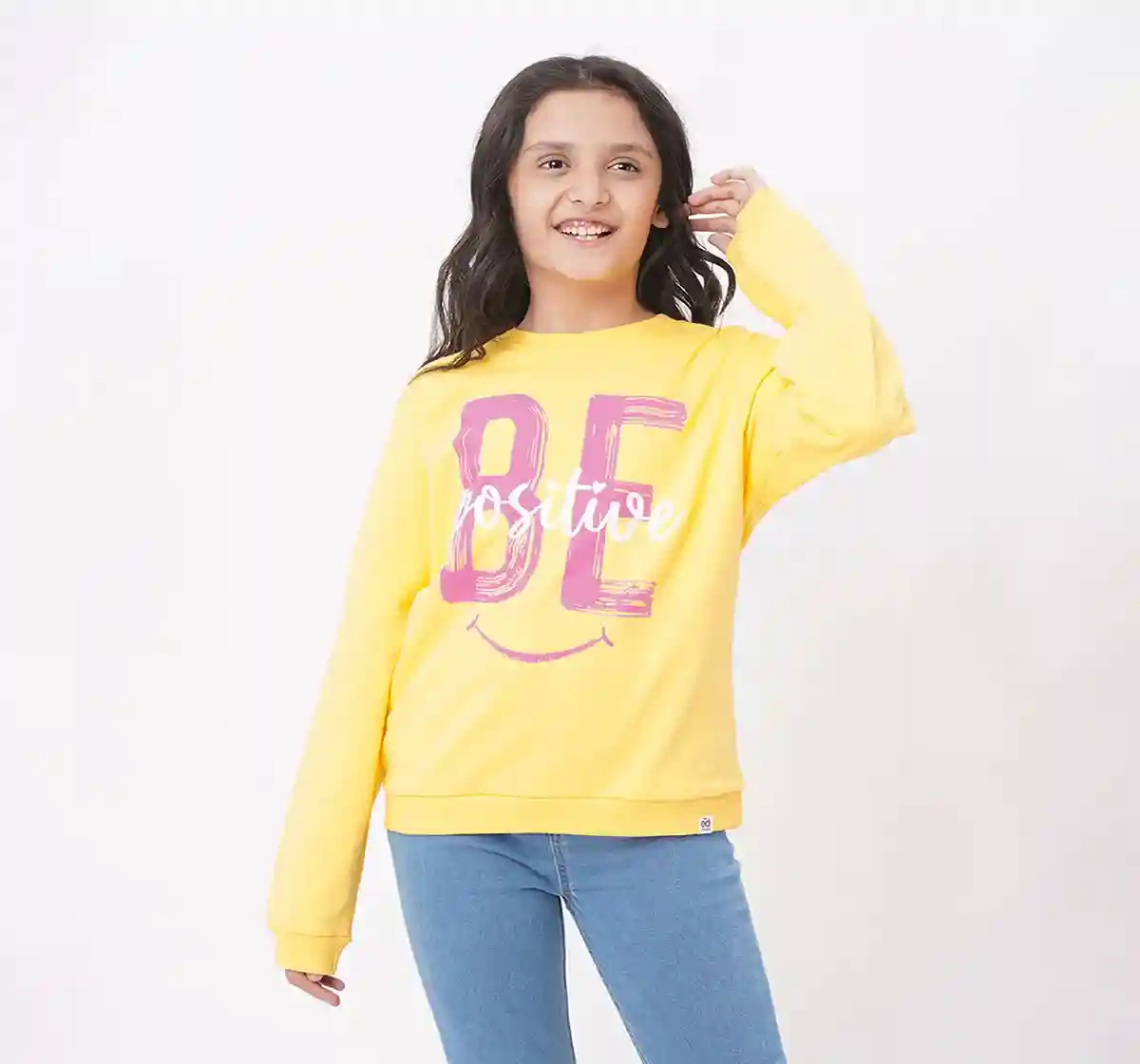 Girls Oversized Sweatshirt