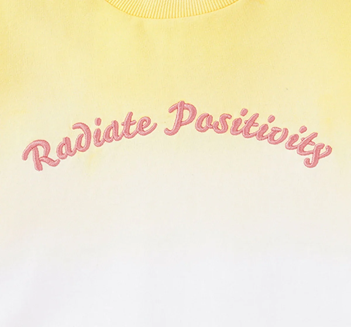 Girls Ombrey Dyed Sweatshirt