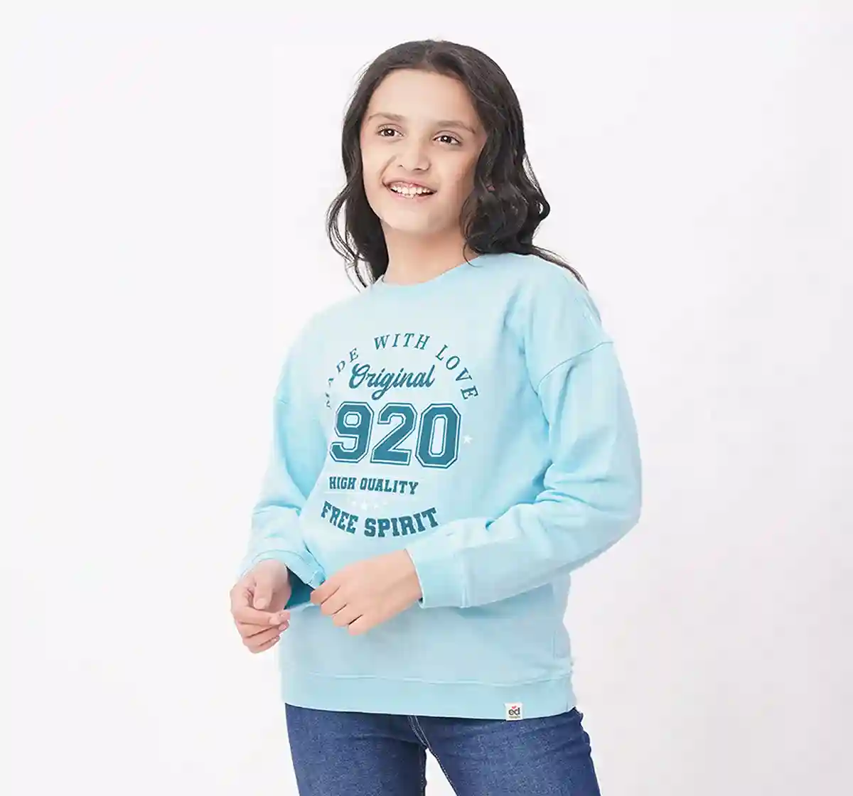 Girls Sweatshirt With Print