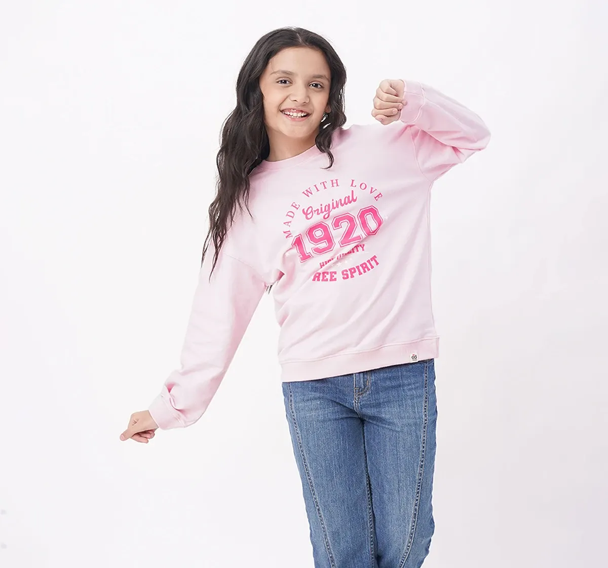 Girls Sweatshirt With Print