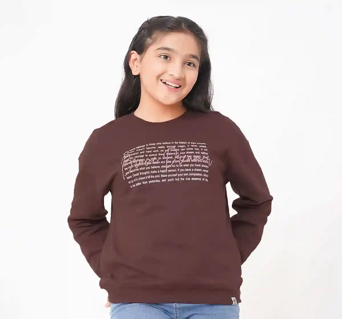 Girls Sweatshirt With Print