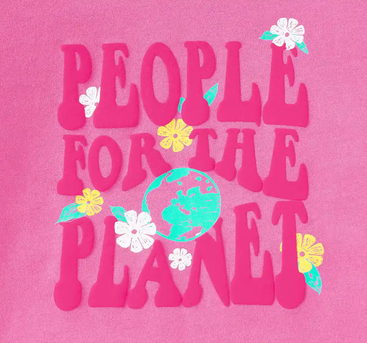 Girls Extended Shoulder Sweatshirt