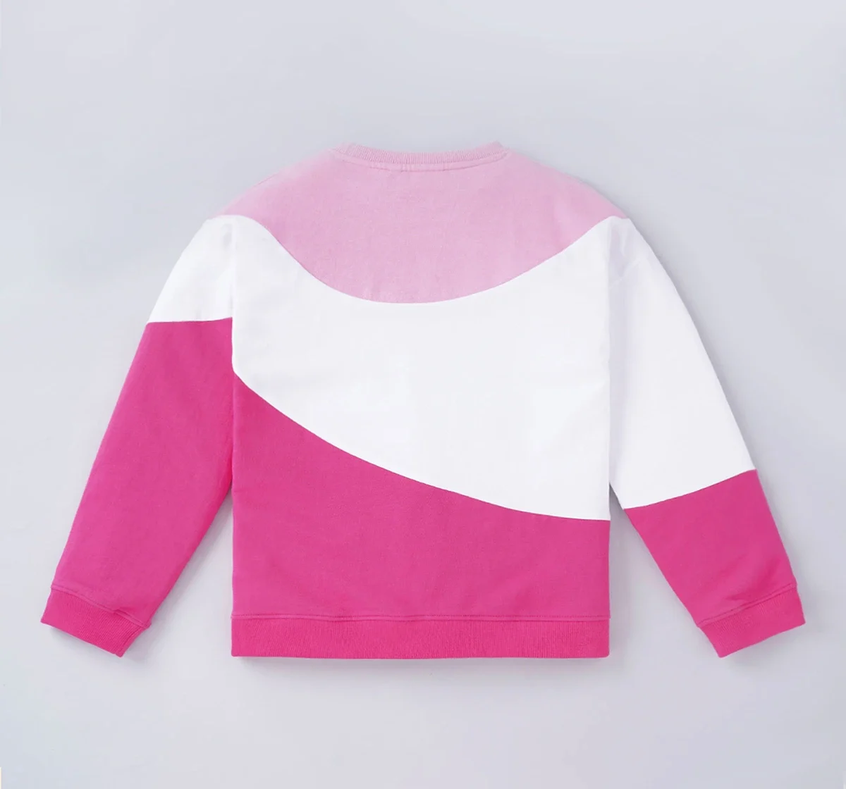 Girls Colour Block Sweatshirt