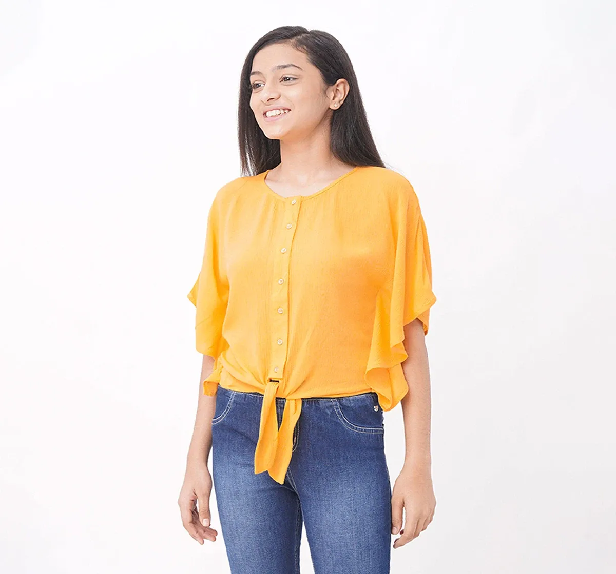 Gilrs Flutter Sleeves Top