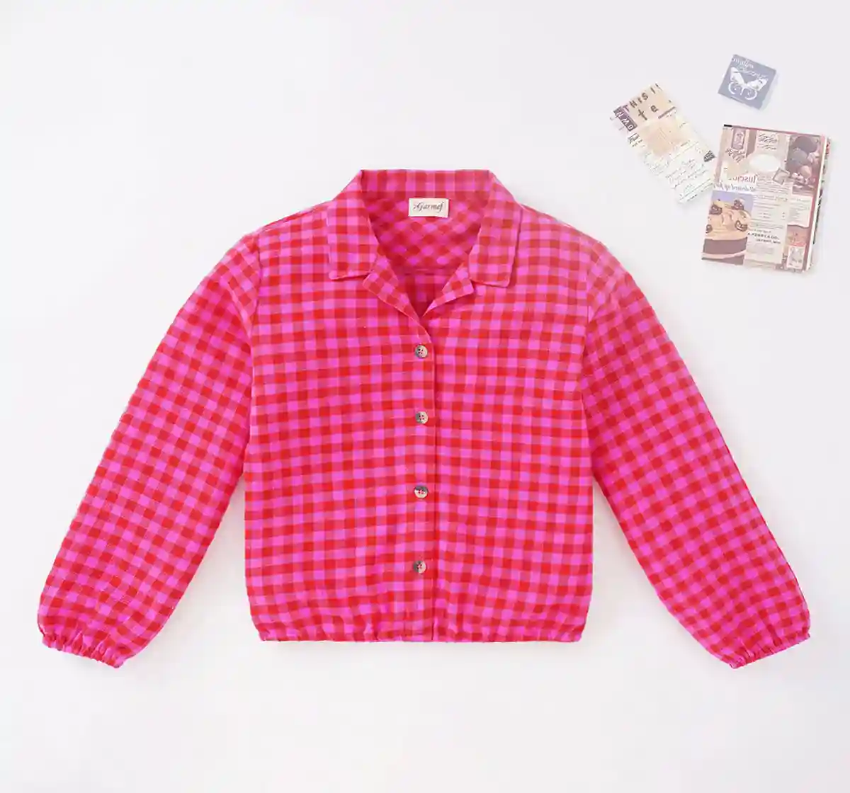 Girls Checked Shirt