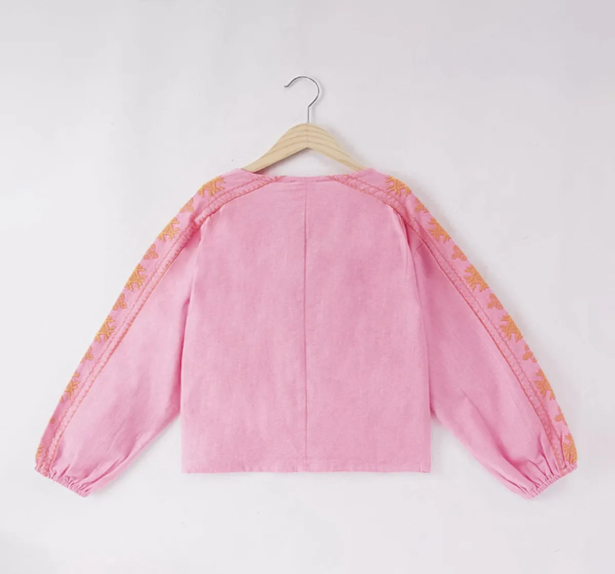 Girls Embroidered Top