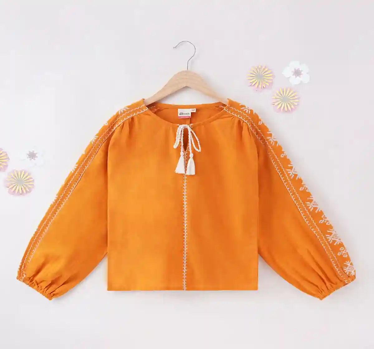 Girls Embroidered Top