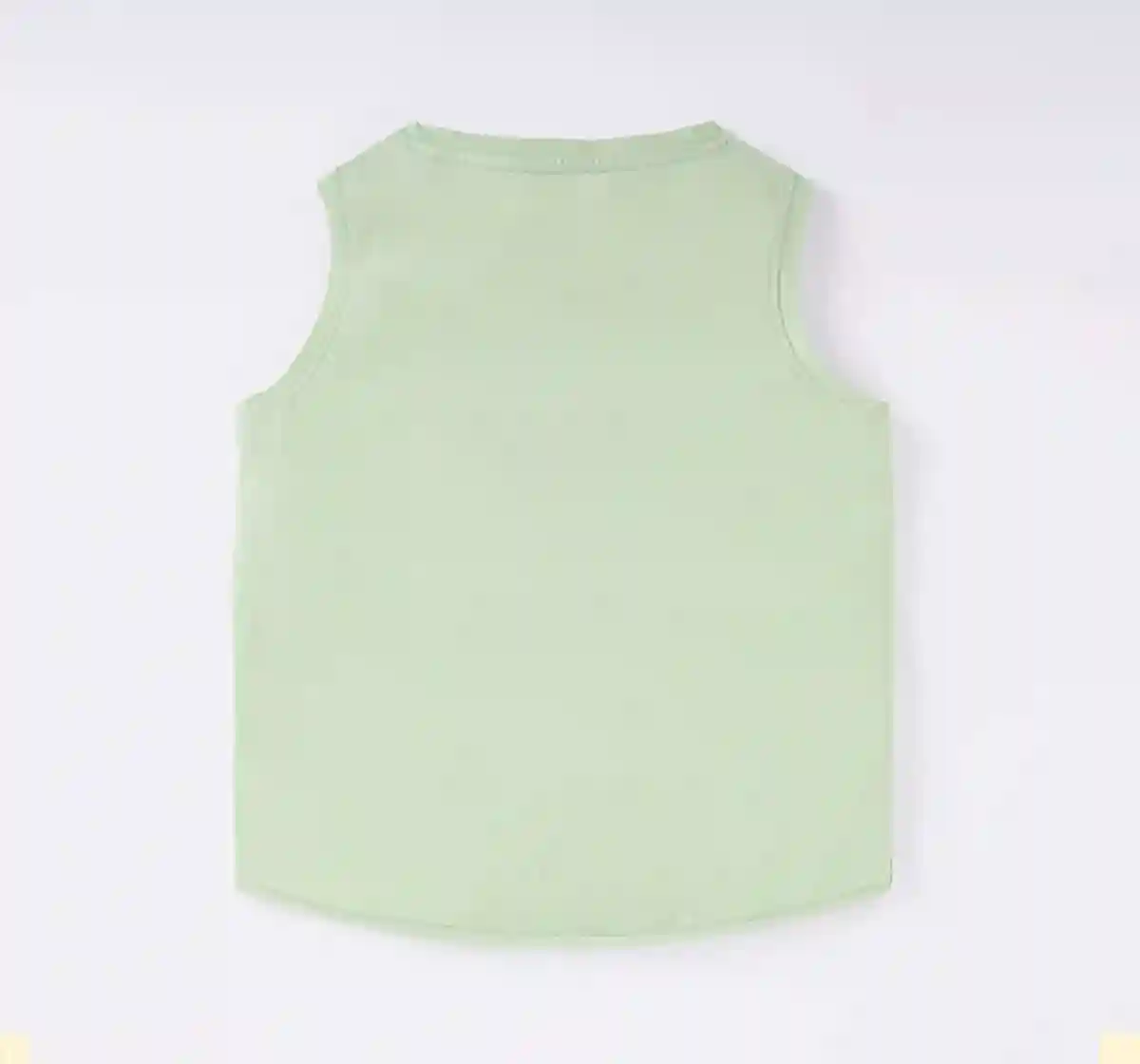 Girls Sleeveless Crop Tee