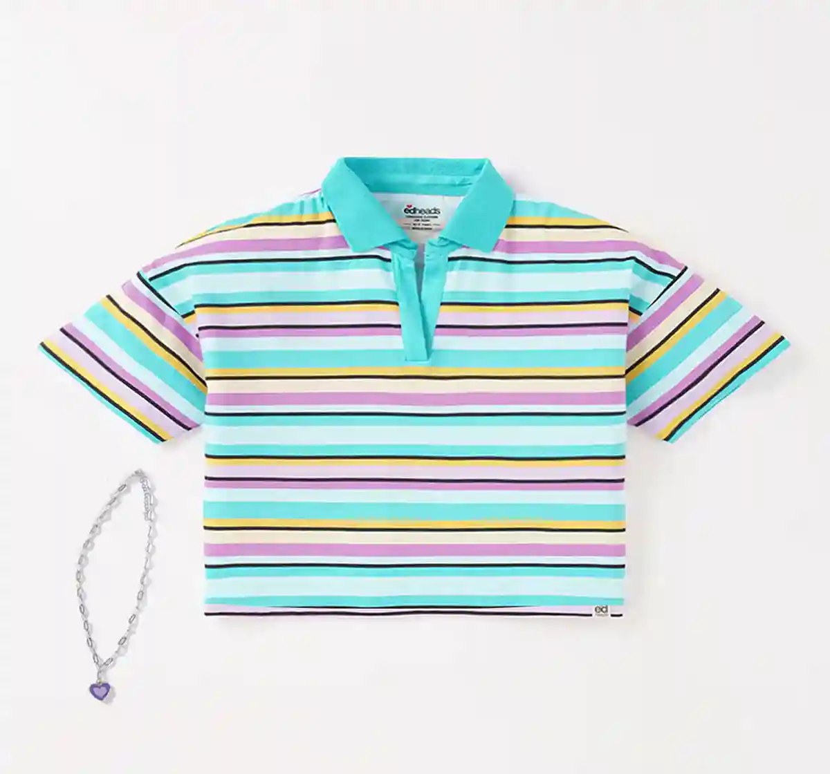 Girls Striped Tee