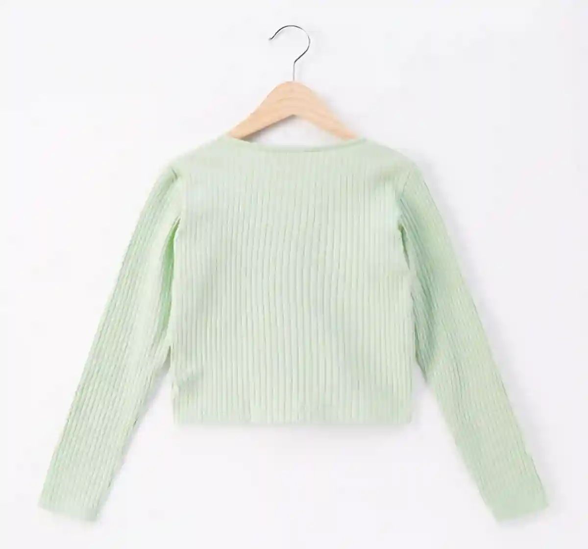 Girls Front Button Tee