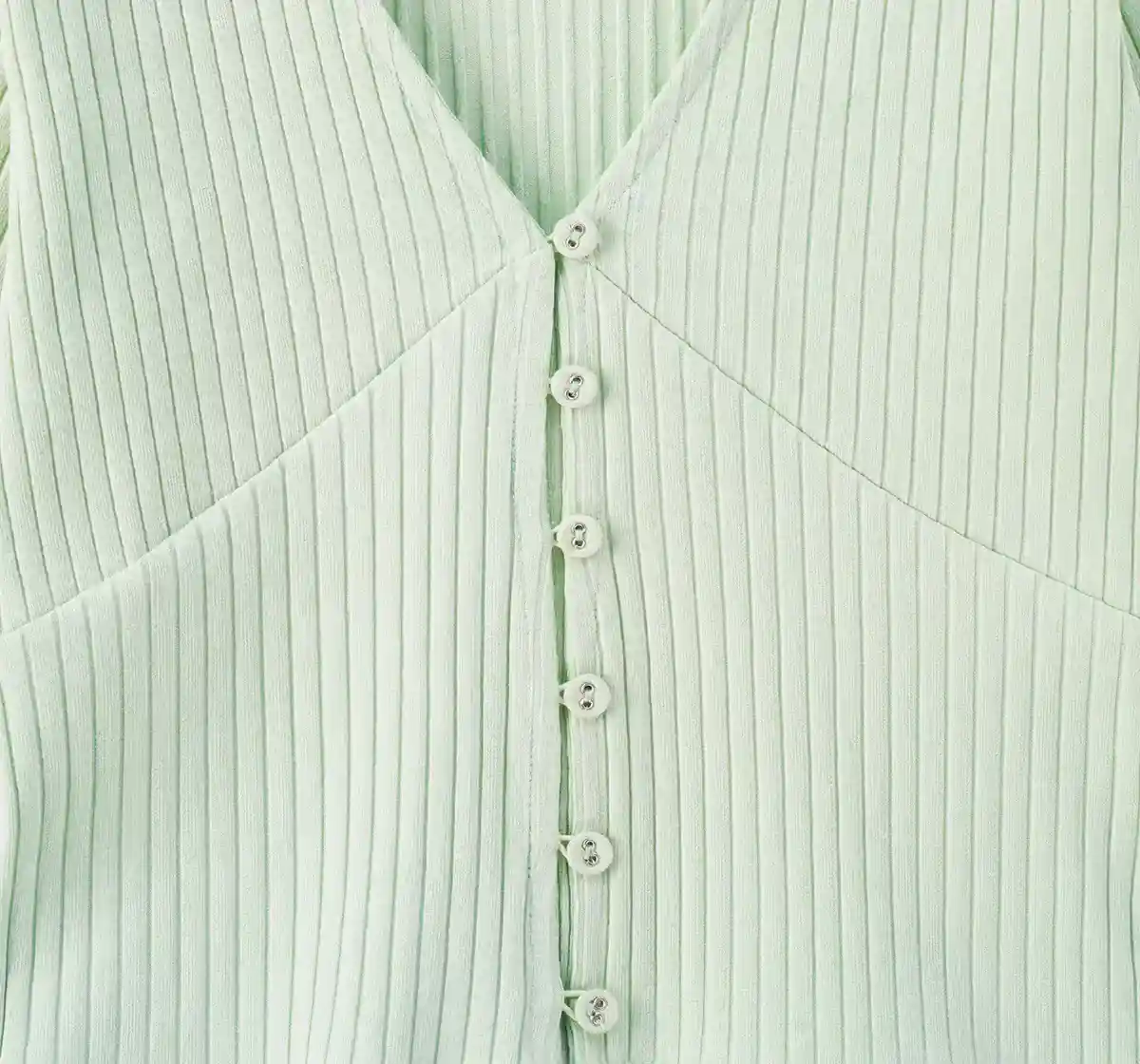 Girls Front Button Tee