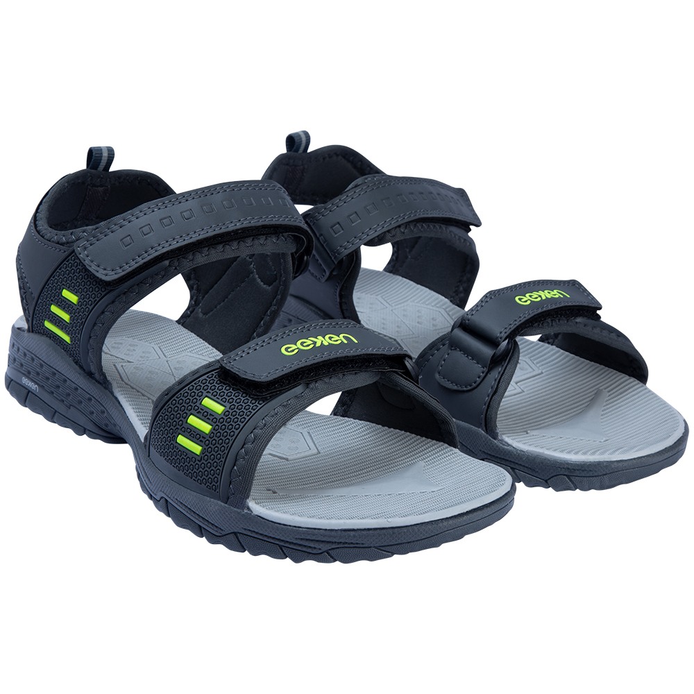 Fluorescent green sandals hot sale