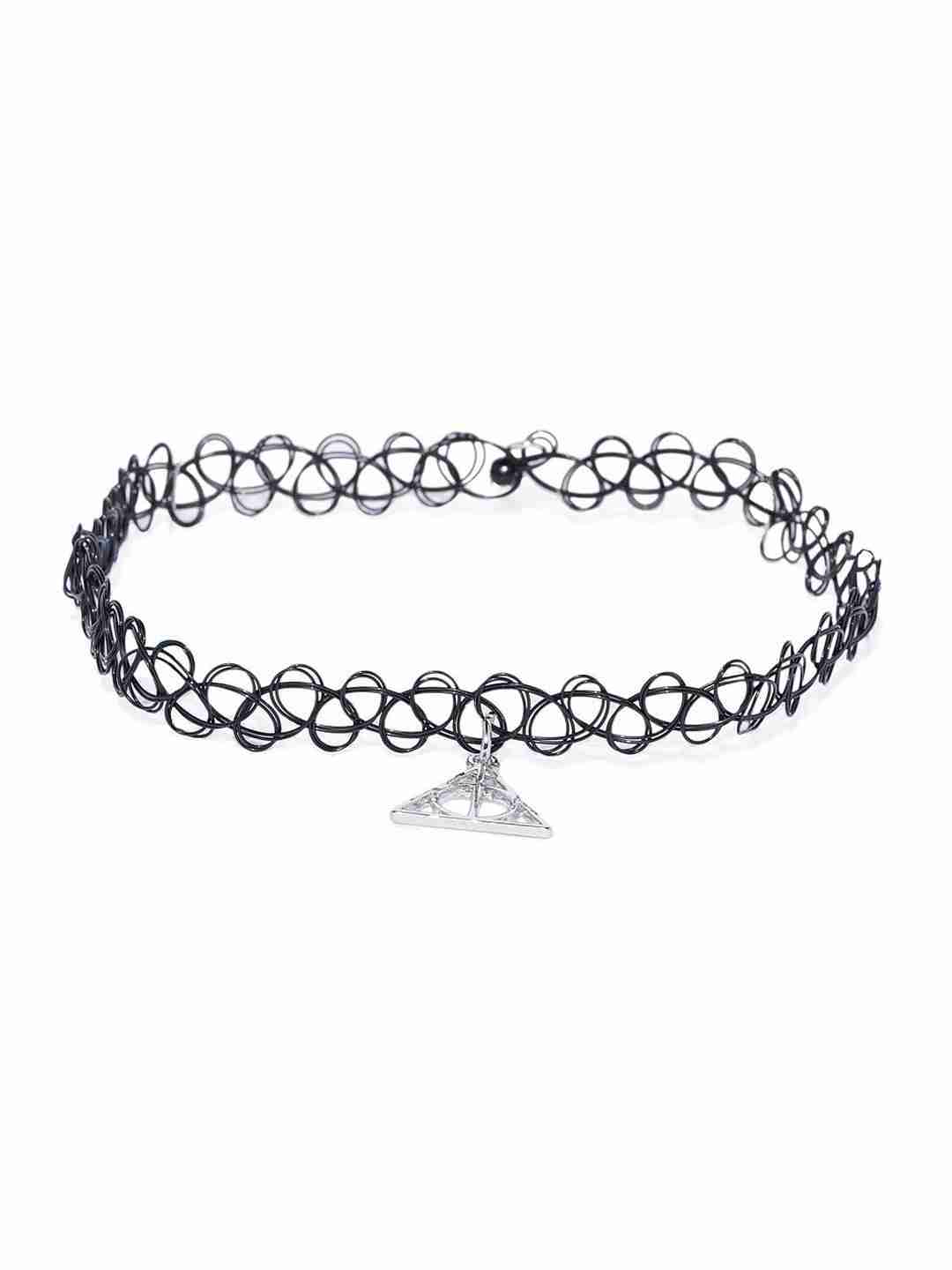 Efg Harry Potter Choker Pack of 2 for Girls age 7Y+ (Black)