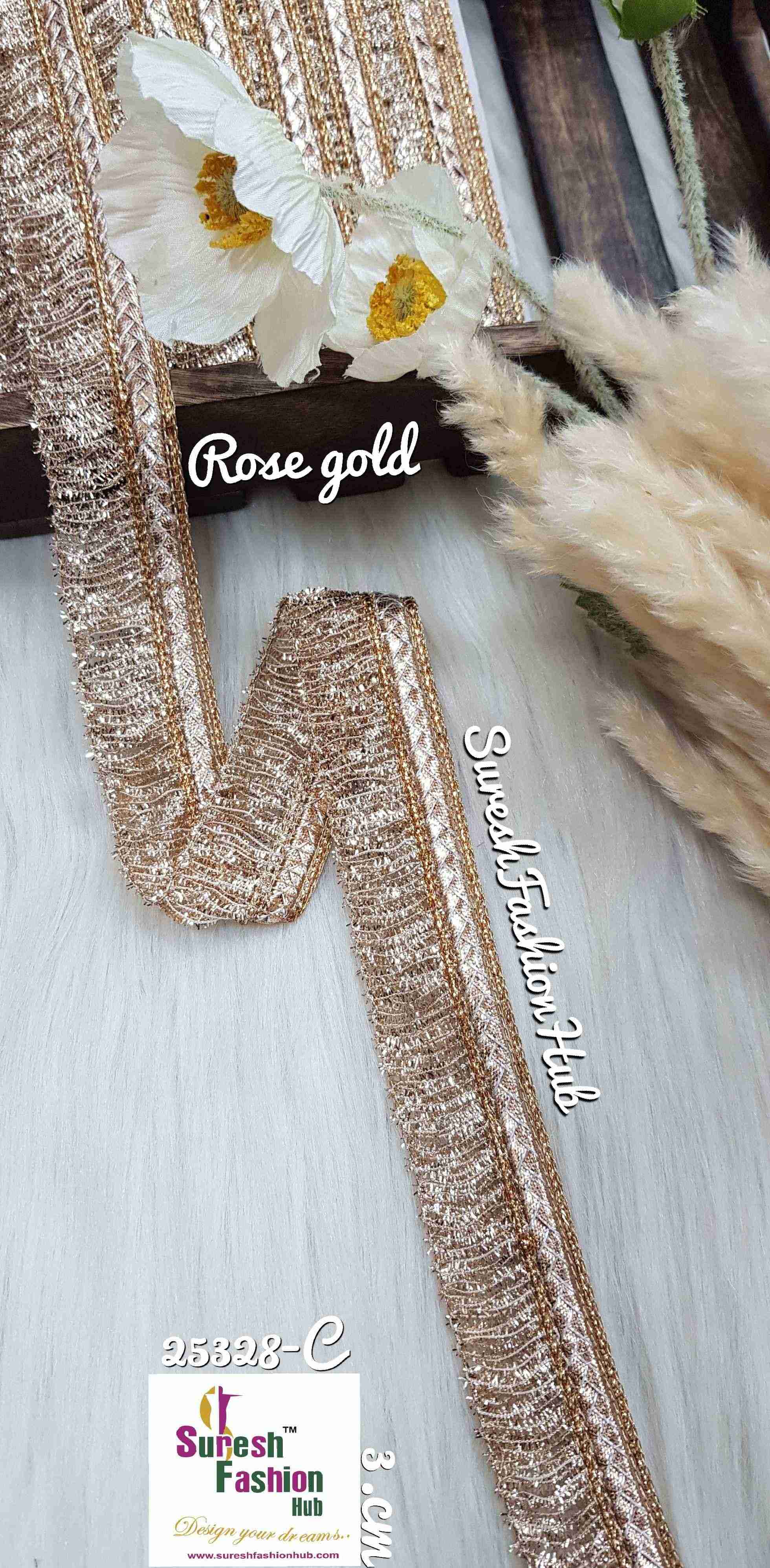 Rose Gold Fringe Versatility