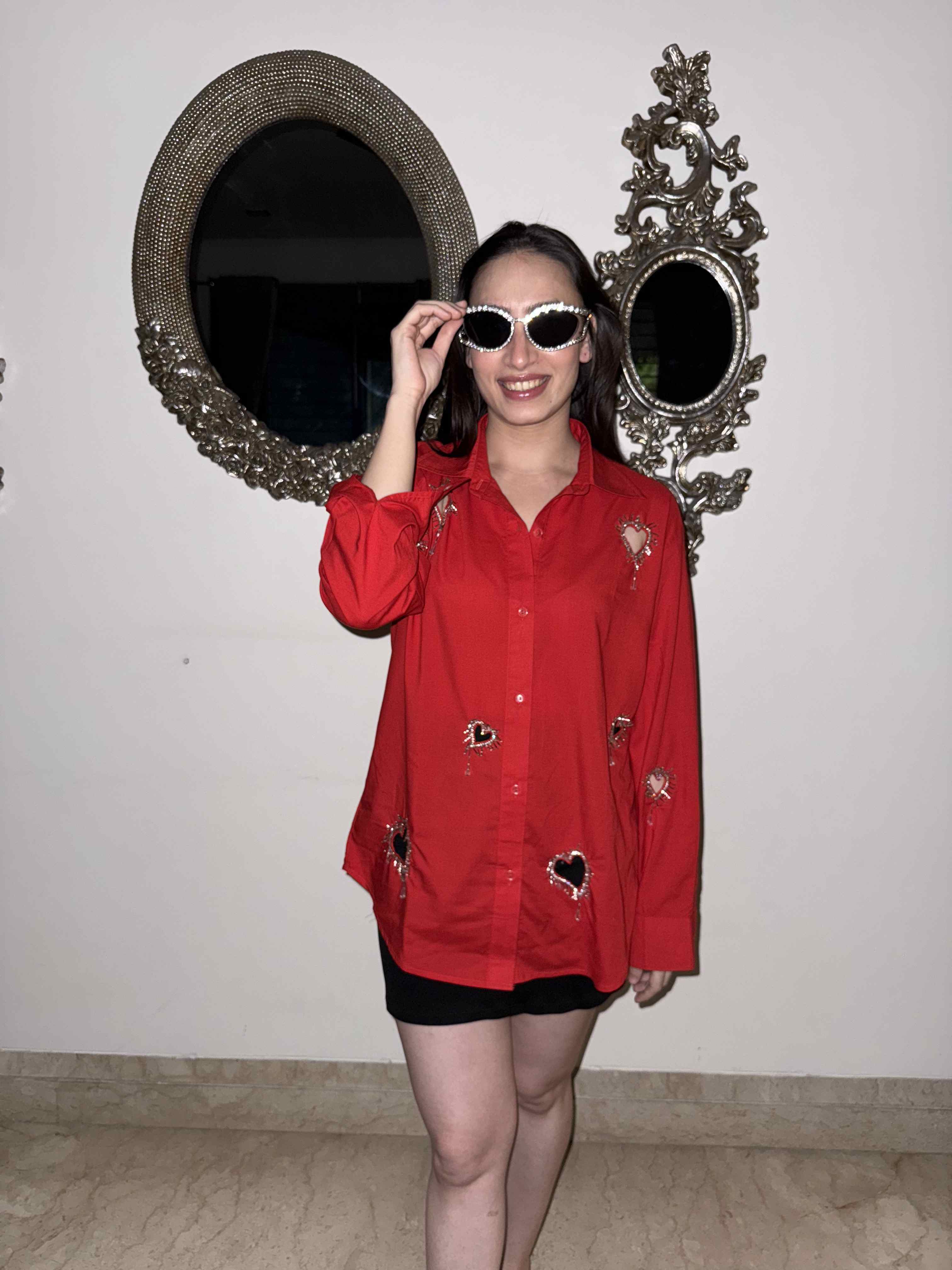 Valentines/Karwa Chauth shirt