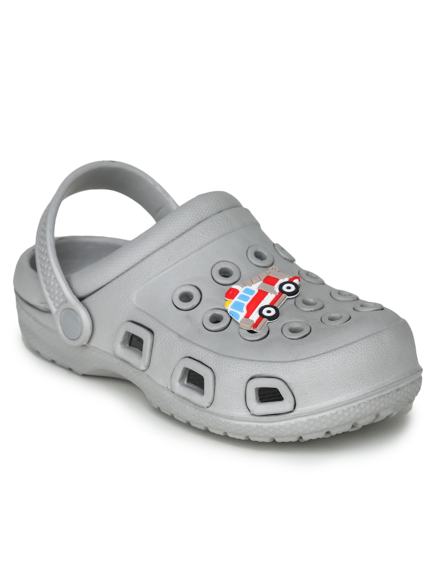 EASY TO GO LIGHT WEIGHT GREY CLOGS FOR BOYS & GIRLS 