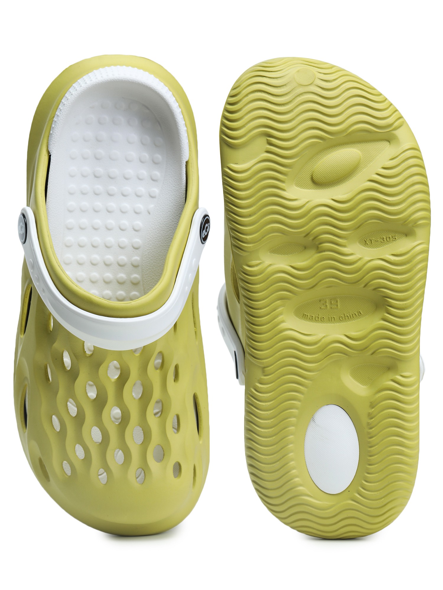 EGO EASY TO GO YELLOW CLOGS FOR WOMEN