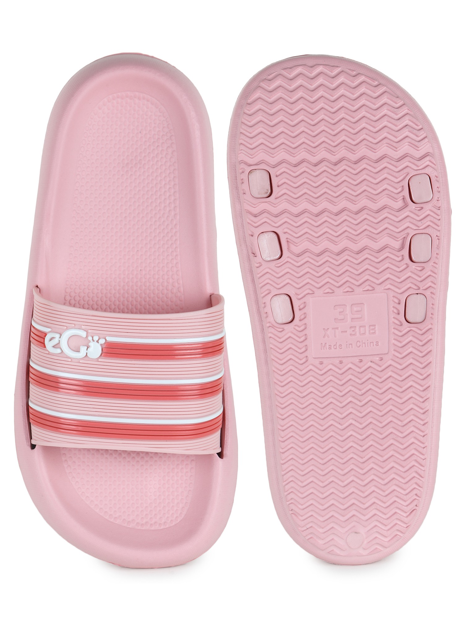 EGO EASY TO GO PINK SLIDERS FOR WOMEN