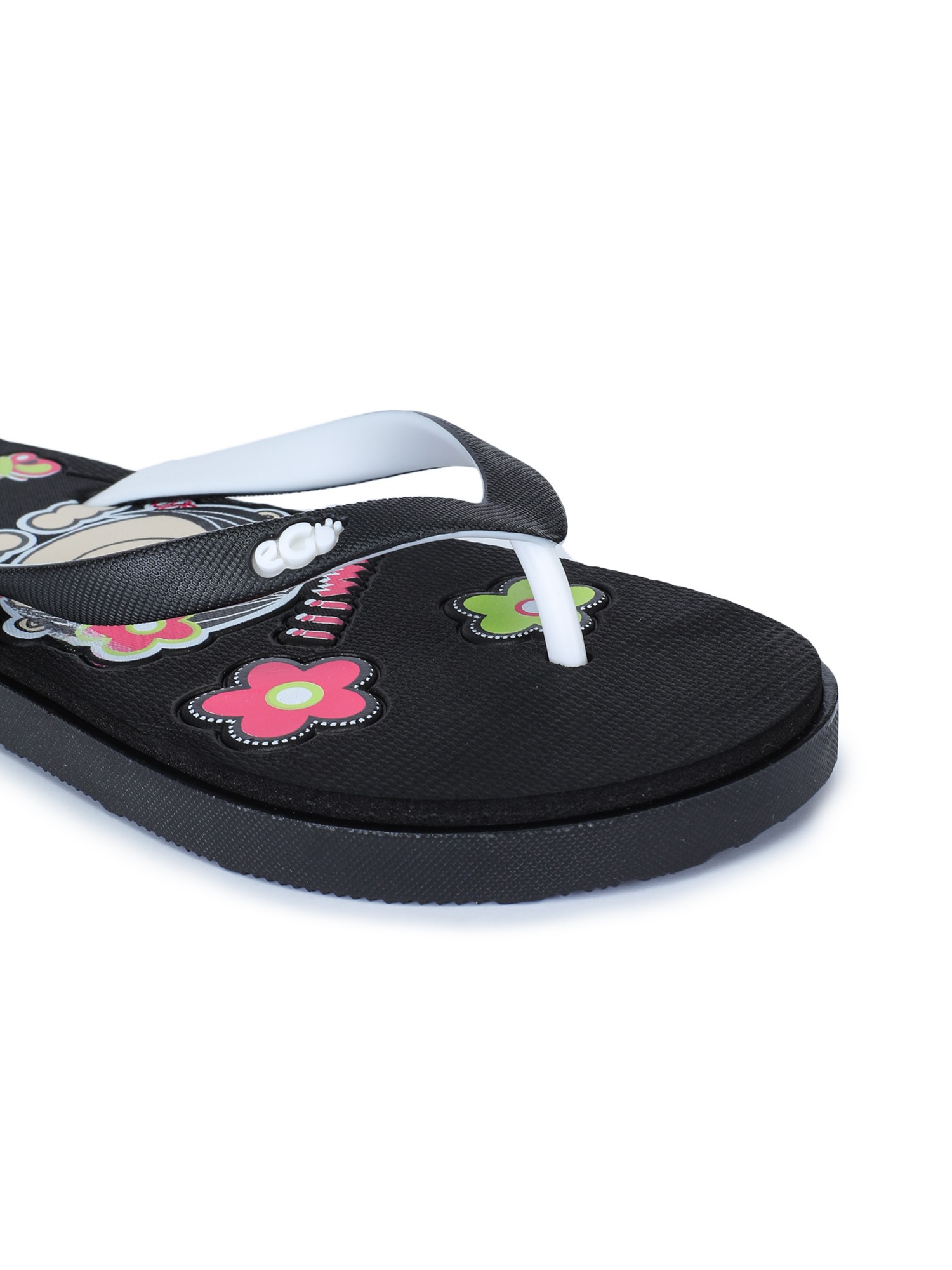 EGO EASY TO GO BLACK VSTRAP SLIPPER FOR WOMEN