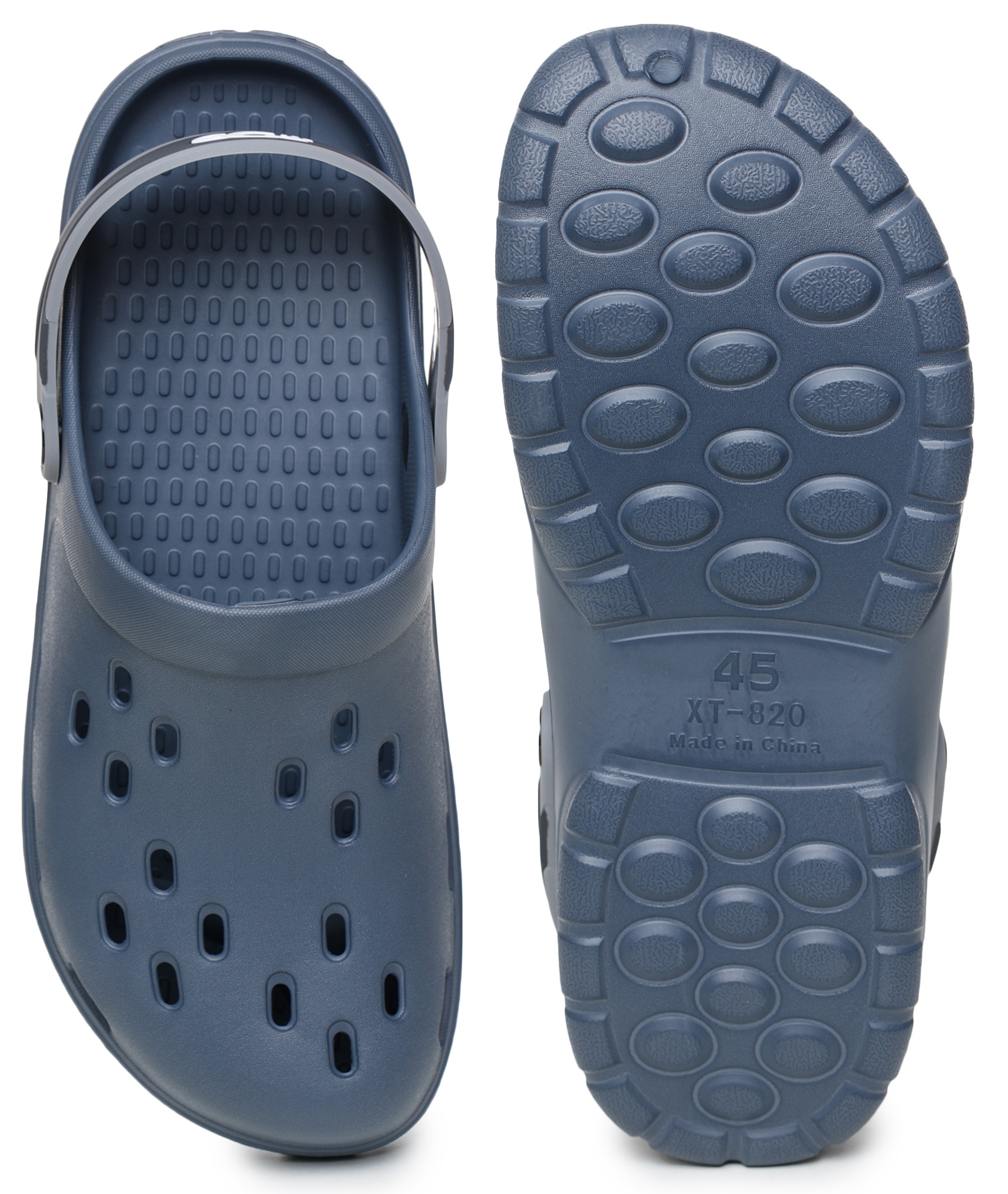 EGO EASY TO GO LIGHTWEIGHT COMFORTABLE DARK GREY CLOGS/SANDLE FOR MEN