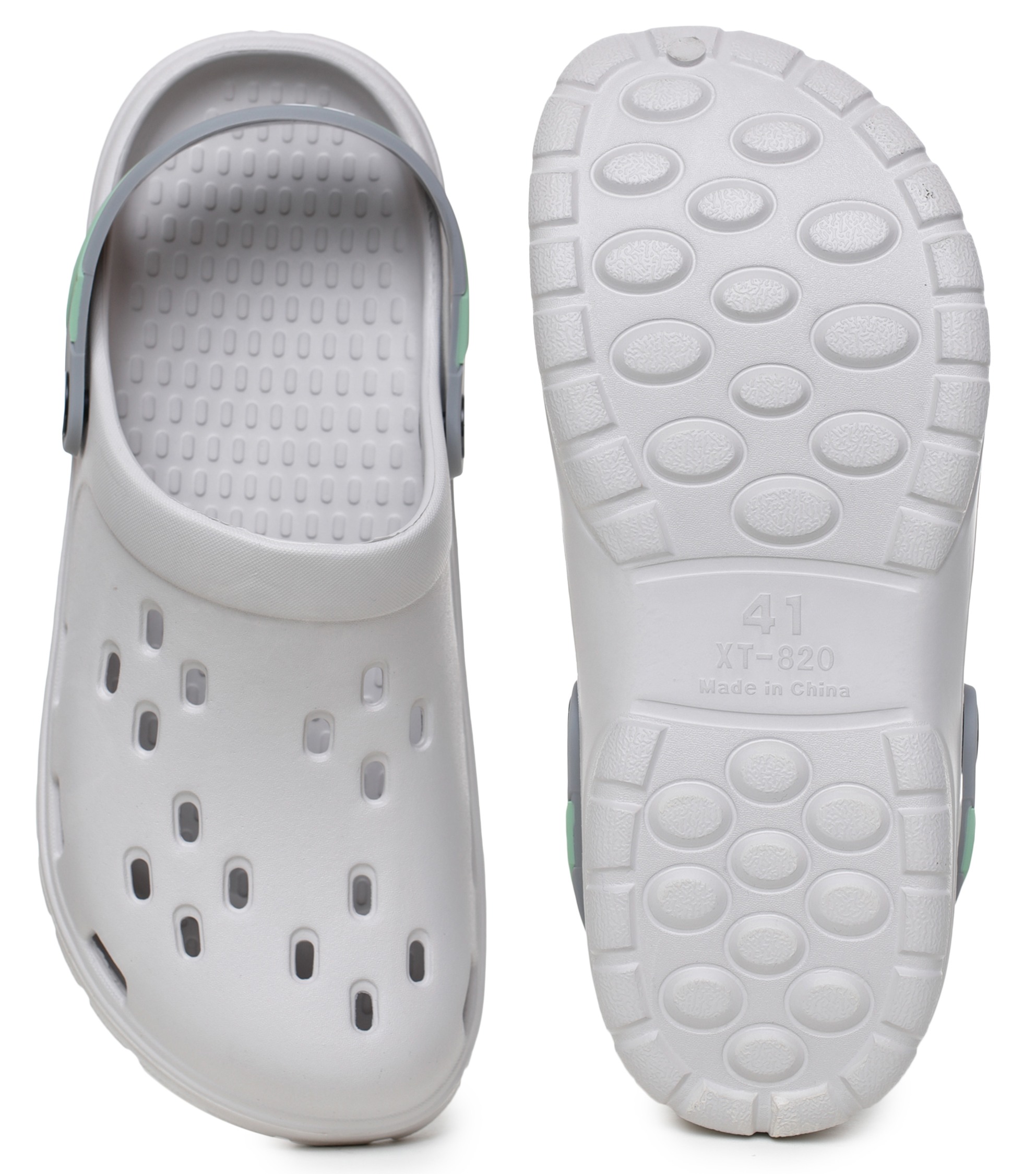 EGO EASY TO GO LIGHTWEIGHT COMFORTABLE LIGHTGREY CLOGS/SANDLE FOR MEN