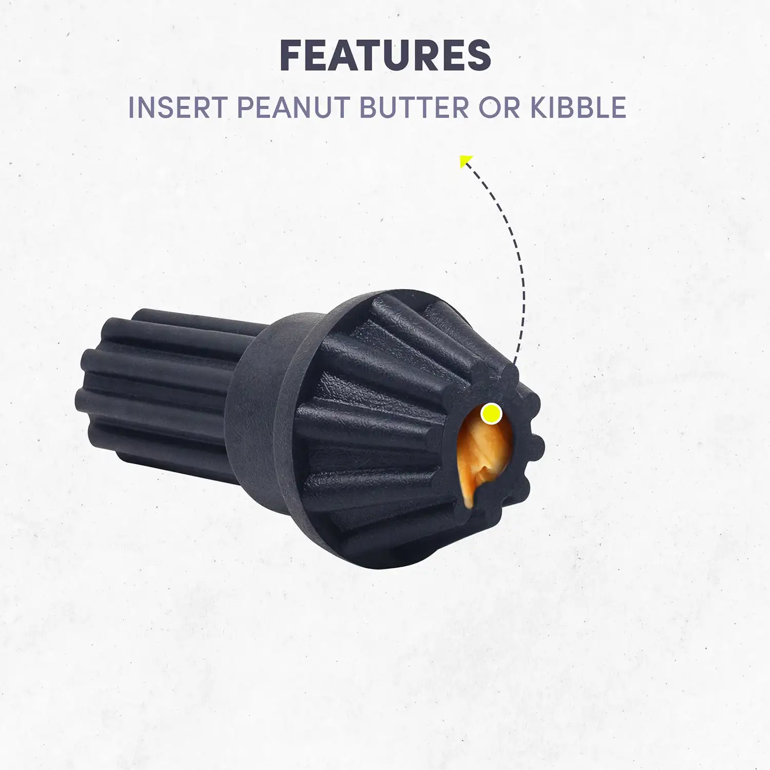 Barkbutler Fofos Driveshaft Toy for Dogs