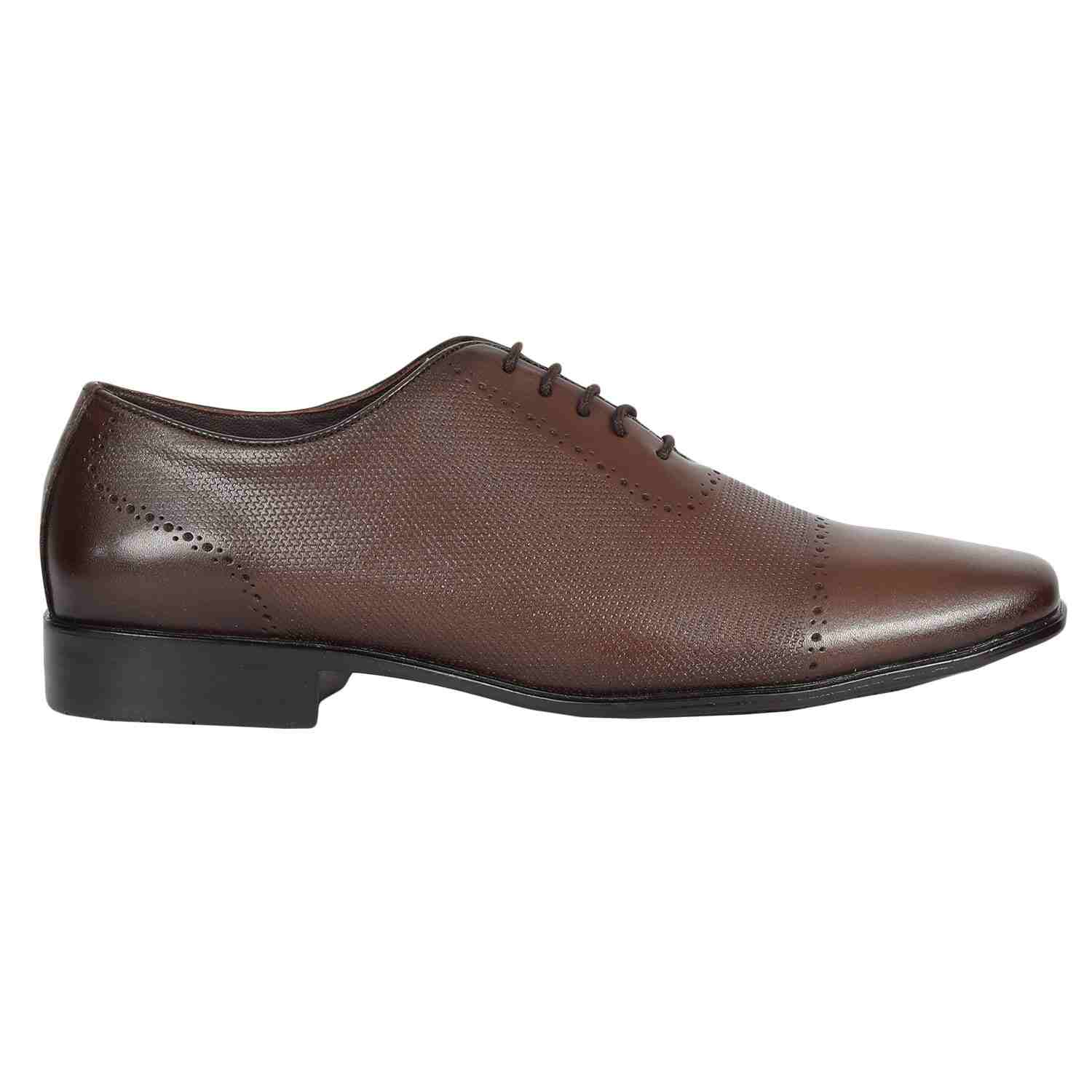 Men Brown Formal Shoes Lace Up