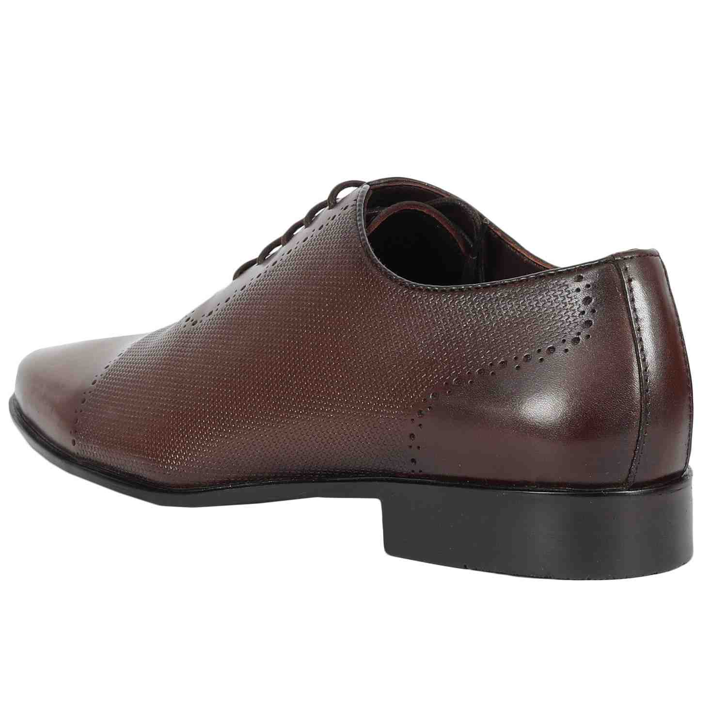 Men Brown Formal Shoes Lace Up