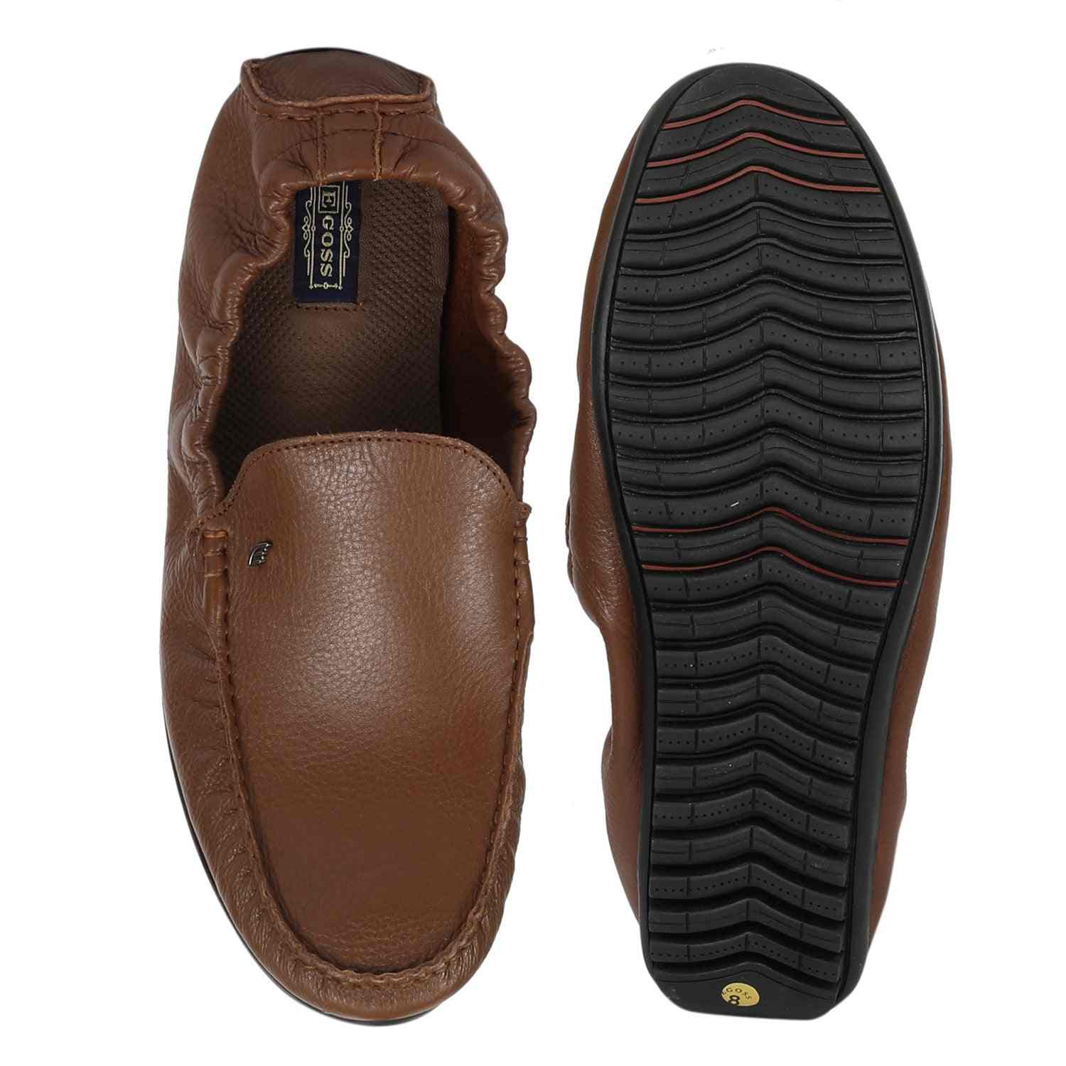 Men Tan Casual Shoes  Slip On