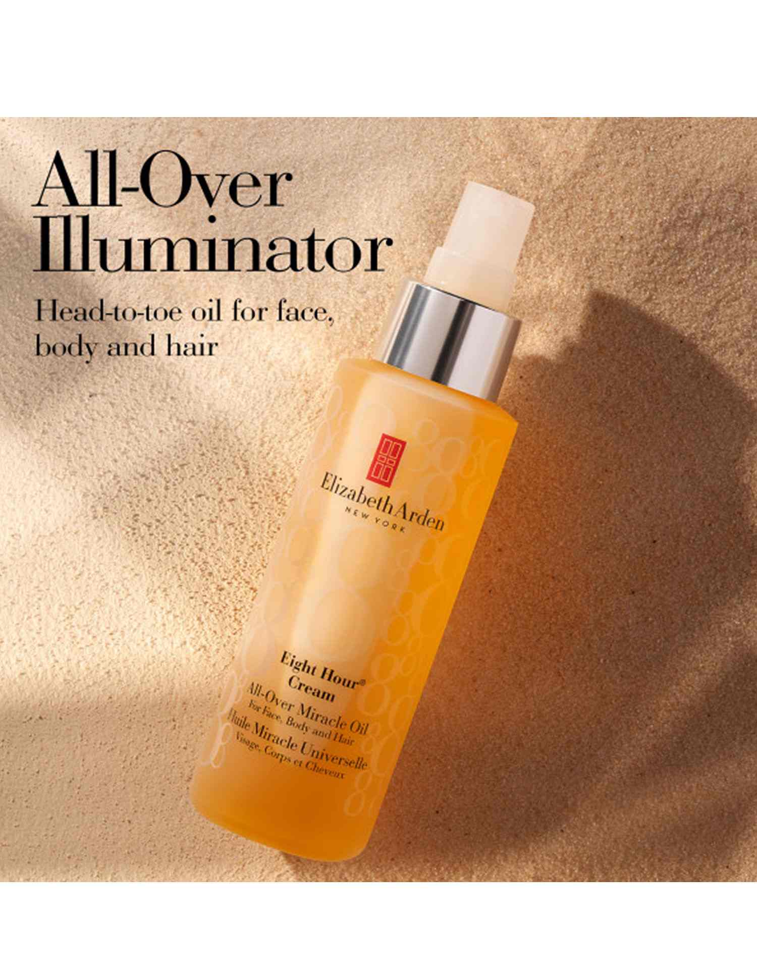 Eight Hour Cream All-Over Miracle Oil For Face Body And Hair • 100ml