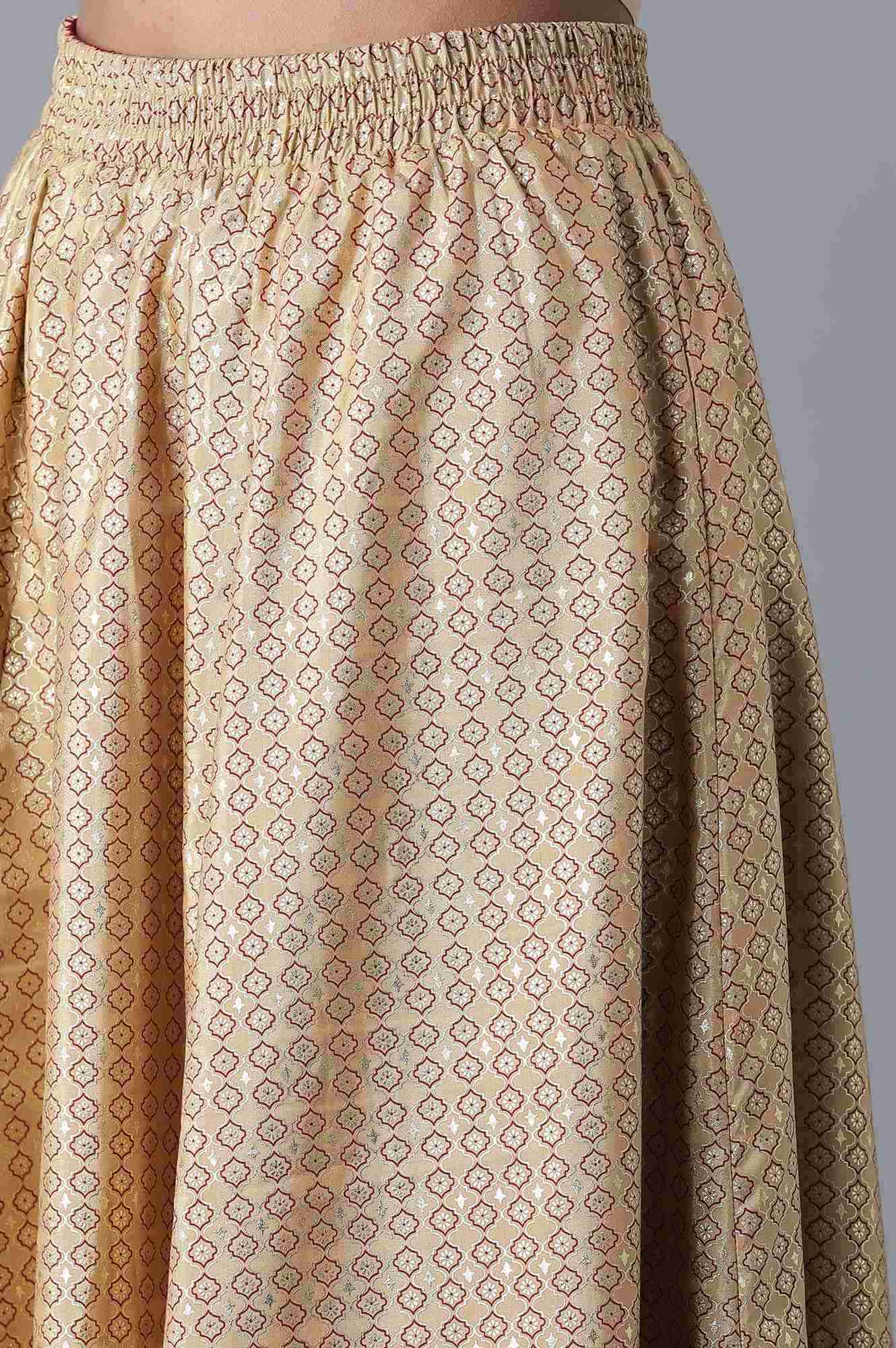 Red Reversale Skirt