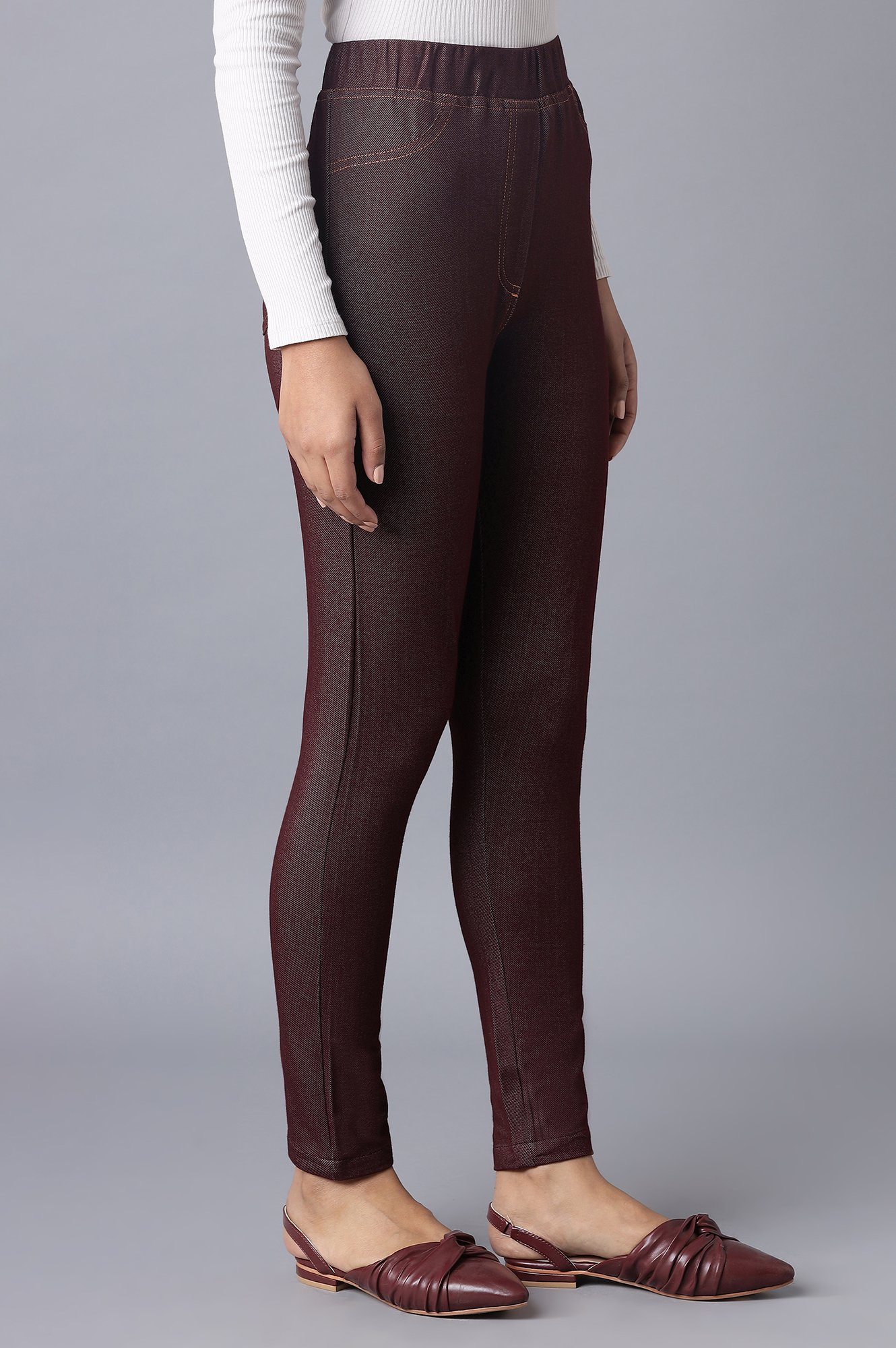 Twill jeggings online