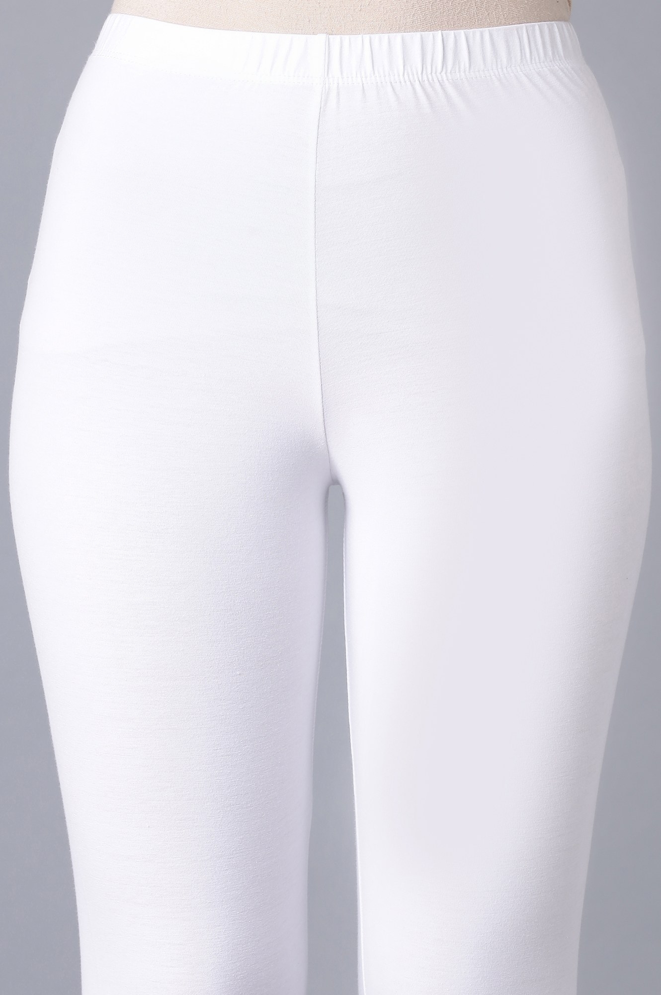 EZIFIT Cotton Lycra Tights WHITE – Ezifit - comfort wear