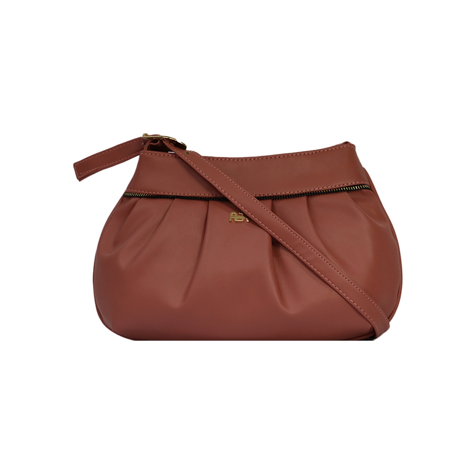 Pu Punch Leather Textured Handheld Bag