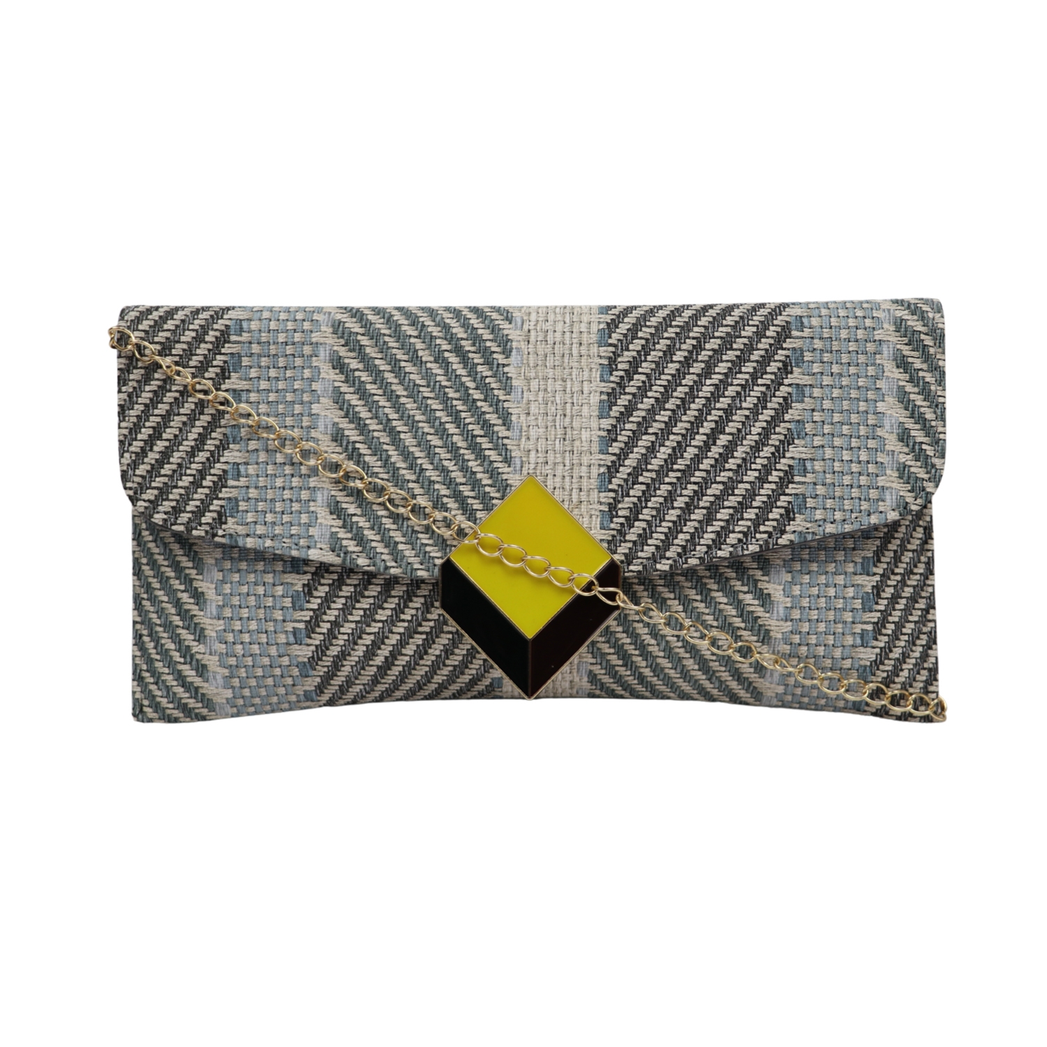 EMM | Printed casual clutch with a detachable chain for women 4