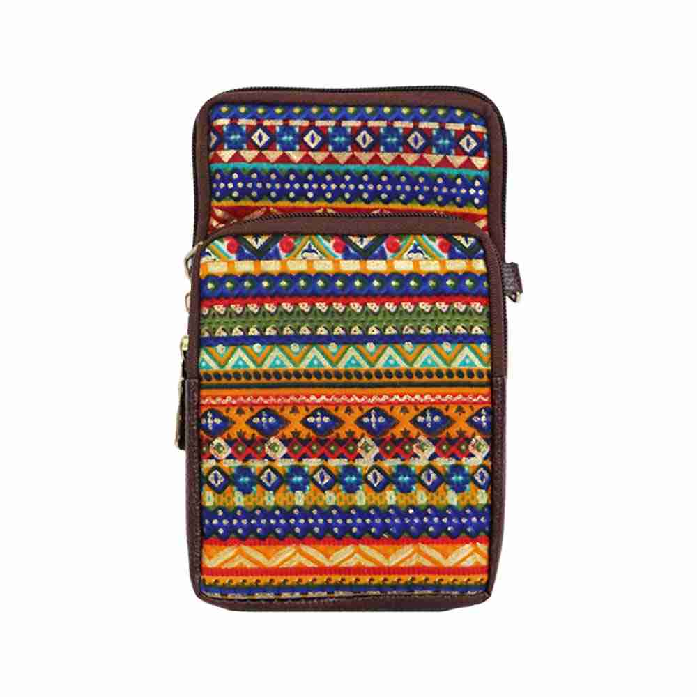 Multicolour Mini Mobile Sling Bag For Girls