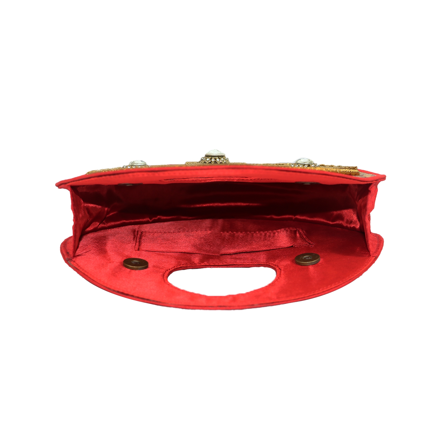 EMM | Women's Embroidered Round Party Clutch 4