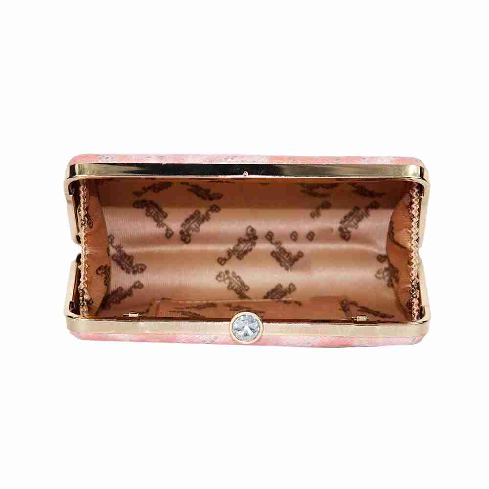 Shimmering Pink Wedding Clutch - The Perfect Bridal Party Bag Ideal For Any Occasion