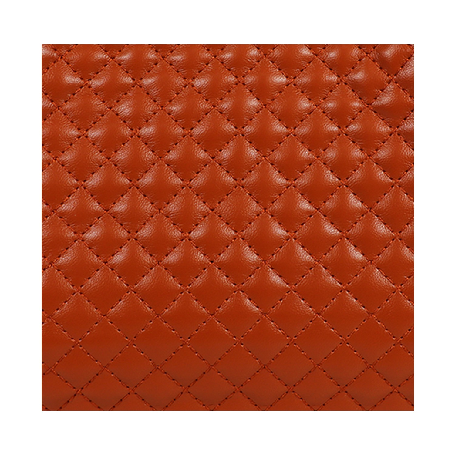Brown Embellished Structured Wooden Box Clutch Bag

