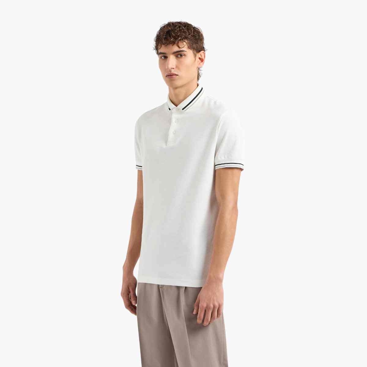 Regular Fit Cotton Polo T-Shirt
