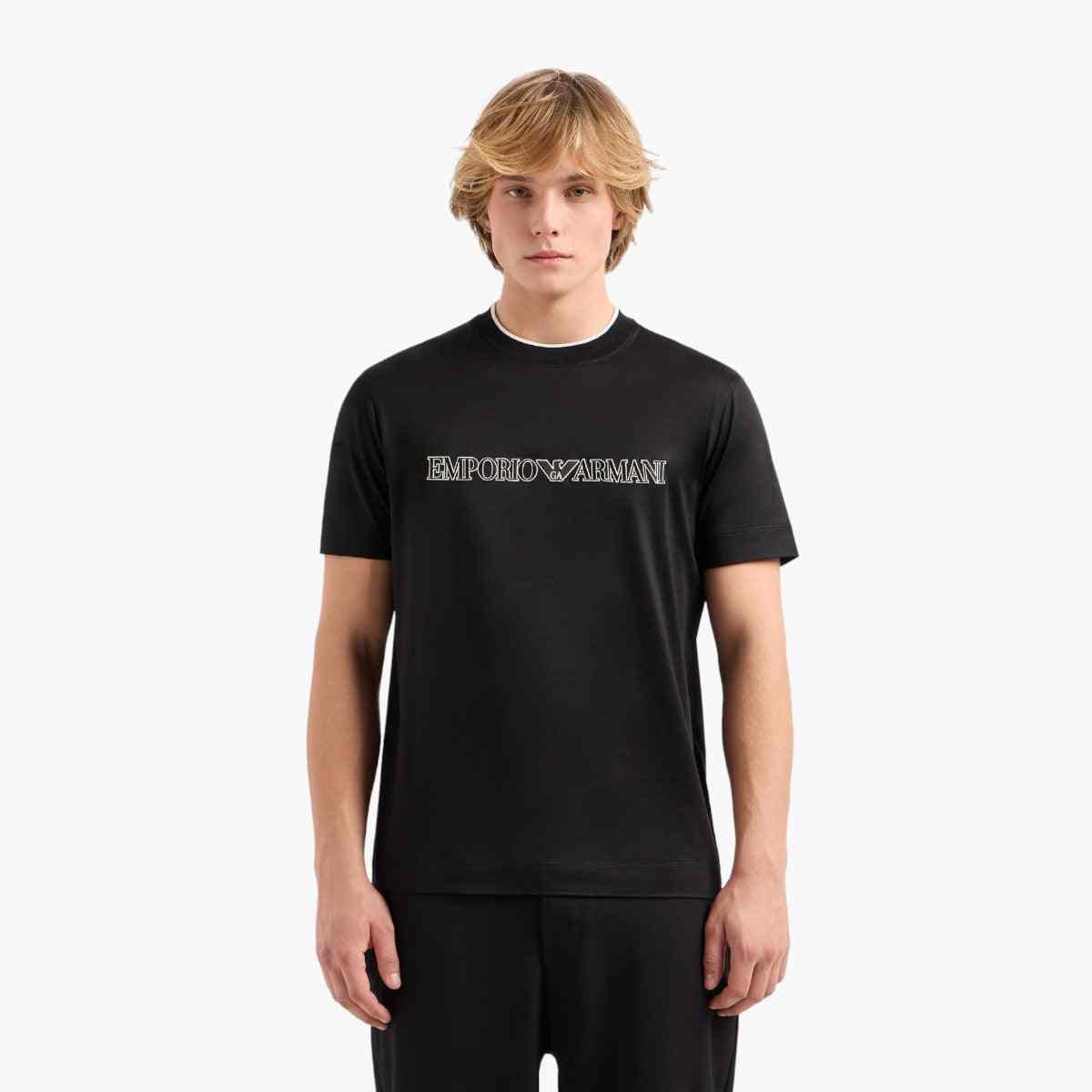 Regular Fit Crewneck T-Shirt With Embroidered Logo