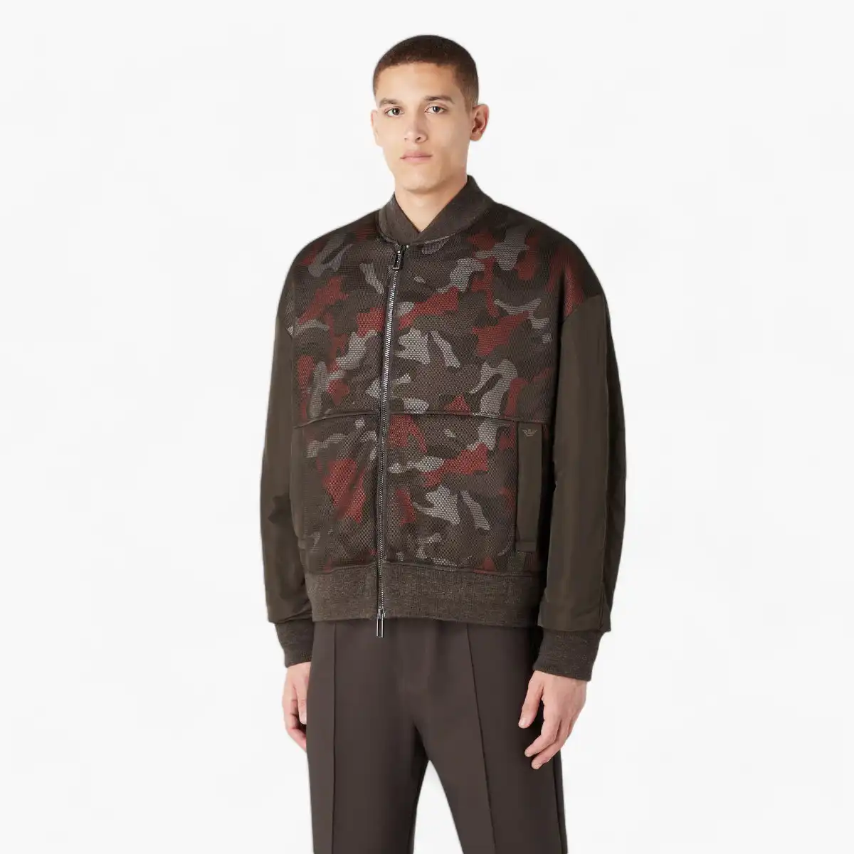 Camouflage Bomber Jacket