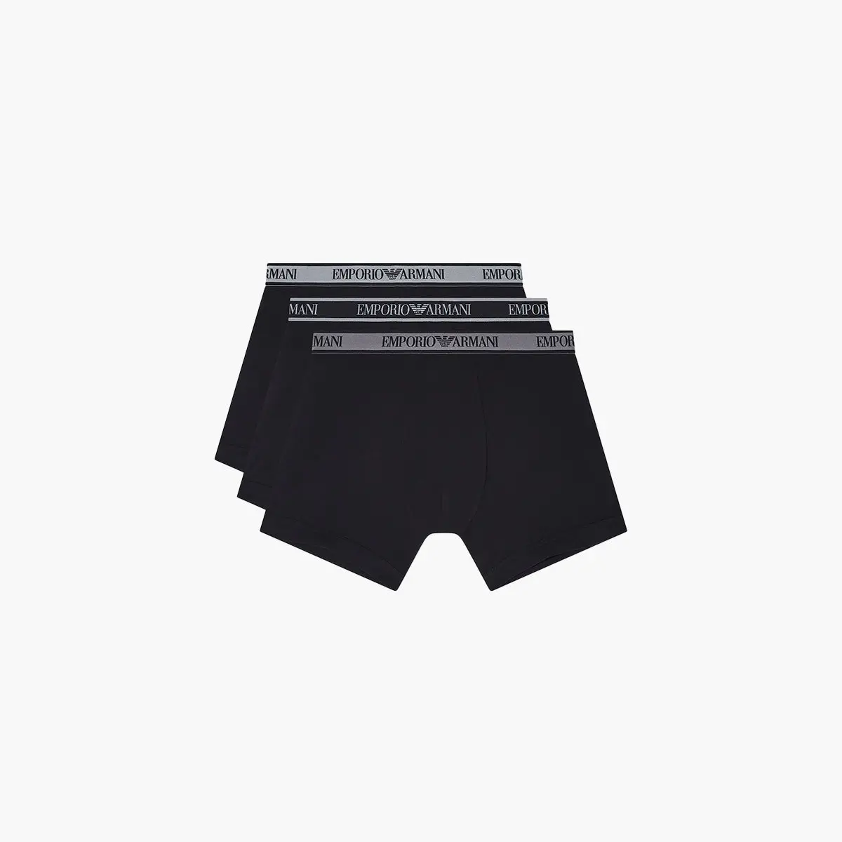 Three-Pack Boxer Briefs With Core Logo Waistband
