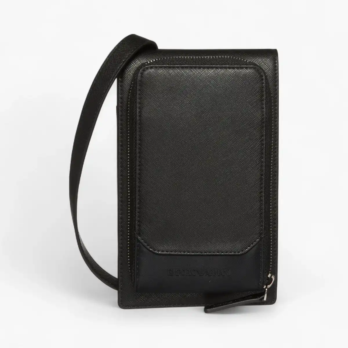 Shoulder Bag With Monochromatic Logo