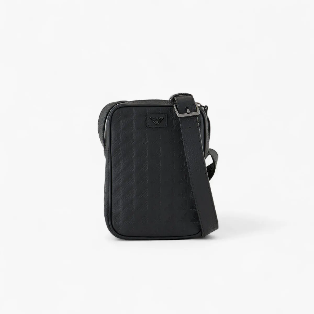 All-Over Logo Leather Tech Case