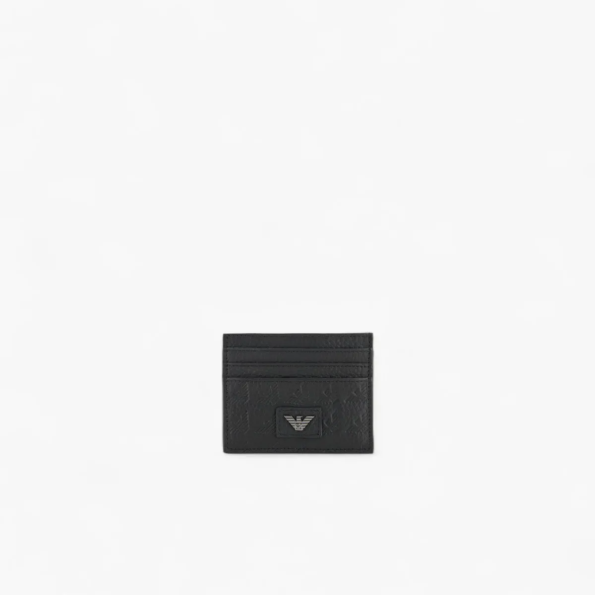 All-Over Logo Leather Card Holder